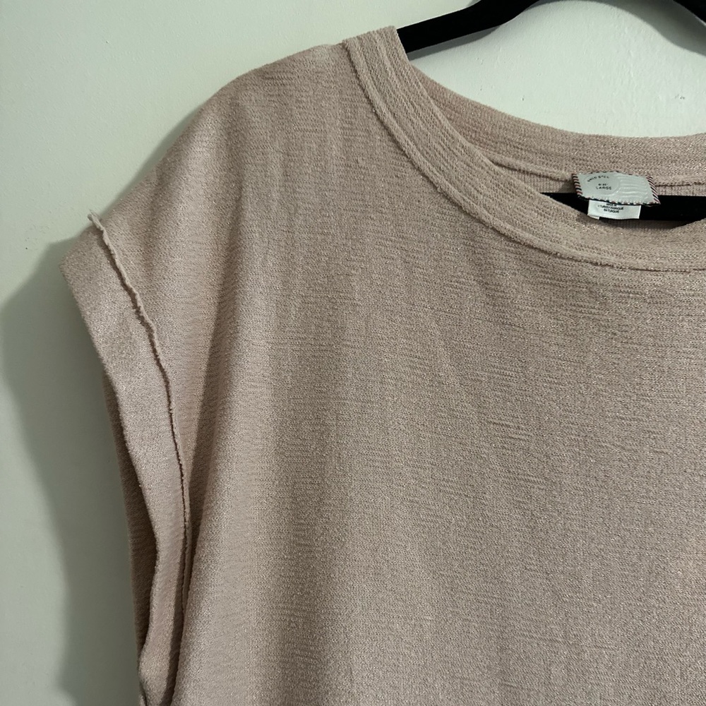 Blush Crewneck Top